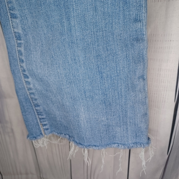 Paige Collette crop flare raw hem jeans - Picture 4 of 14